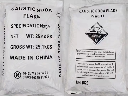 苛性ソーダフレーク 水酸化ナトリウム NaOH 99% 25KG/BAG 石鹸製造用